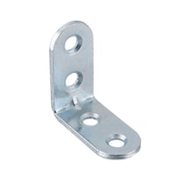 Hettich Chair Connecting Angle Bracket, 695203, Silver