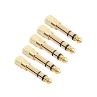Picture of Rkn Female Jack Stereo Headphone Audio Adapter Set, Set Of 5Pcs, Gold