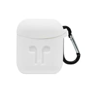 Picture of Rkn Apple Airpods Protective Silicone Case Cover With Sports Strap, White