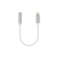 Picture of Lightning Aux To 3.5Mm Headphone Jack Adapter For Iphone, Silver