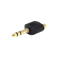 Picture of Monoprice Stereo Plug To 2 Rca Jack Splitter Adaptor Cable, 6.35Mm