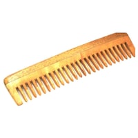 Simgin Detangler Neem Wood Comb Regular, 7.5 Inch