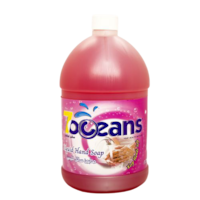 7Oceans Liquid Pomegranate Hand Soap, 3.75L, Carton of 4 Gallons
