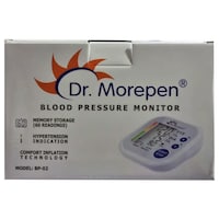 Picture of Dr. Morepen Blood Pressure Monitor, B.P. 02 U/A, White