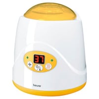 Beurer Baby Bottle Warmer, Yellow and White