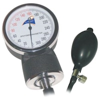 Dr. Morepen Dial Type Aneroid Sphygmomanometer, BP Monitor, SPG-03, Black