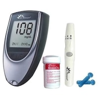 Picture of Dr. Morepen Gluco One Glucometer Silver