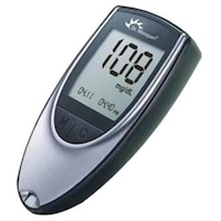 Picture of Dr. Morepen Glucometer, BG03, Black and Silver