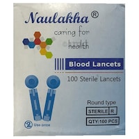 Picture of Naulakha Blood Lancets Glucometer Lancets, 100 Pcs