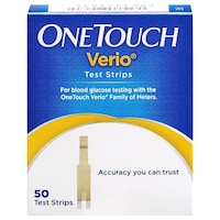 Picture of OneTouch Verio 50 Glucometer Strips