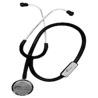 Dr. Morepen Acoustic Stethoscope, ST 04, Black