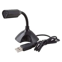 Picture of Sii USB Microphone With Stand Mini Desktop Studio Speech Mic For PC Laptop
