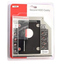 Sii Universal 2nd HDD Caddy Hard Drive Optibay Adapter, 9.5mm