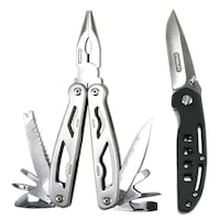Stanley Stainless Steel Multi-Tool and Pocket Knife Combo, Pack of 2