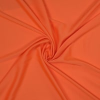 Deepa's Armani Crep Satin Fabric, 23 Meter - Orange