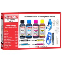Red Star Multi Color Ink Refill Kit, HP 61