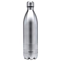 Milton Thermosteel Plastic Duo Dlx Flask, Steel/Chrome, 750 ml