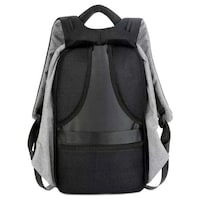 Picture of Trb Portable Laptop Backpack, Black/White