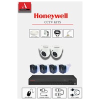 Honeywell 2MP 2D 4B CCTV Kit without Hard Disk, ACC-HW-2D4B-8ch