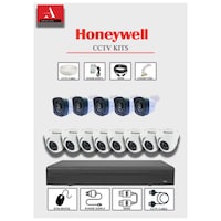 Honeywell 2MP 8D 5B CCTV Kit without Hard Disk, ACC-HW-8D5B-16ch