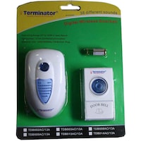 Terminator Digital Wireless Door Bell, TDB 003AC