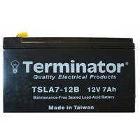 Picture of Terminator Sealed Lead Acid Battery, 12V-7Ah, TSLA 7-12B