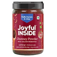 Picture of Joyful Inside Probiotic Chutney Powder with Nalla Karam and Chia