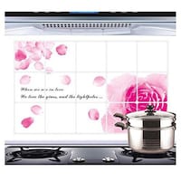 Picture of Hridaan Oil-Proof Kitchen Wall Sticker, Multicolour