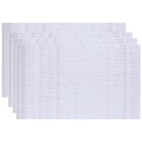 Picture of Hridaan White Stripped Design Self Adhesive Wallpaper, 45x600 cm, Pack of 4