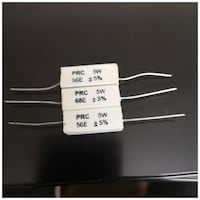PRC Axial Leaded Resistor, Ceramic Encased, 5 watts, 1E to 1000 ohms
