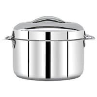 Picture of Futensils Stainless Steel Casserole With Steel Lid, 4000ml, Silver