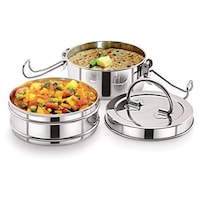 Picture of Futensils Manav Stainless Steel Tiffin Box, 1120ml
