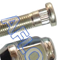 Picture of Aflo Hardware Wheel Nut & Bolts 03, Golden