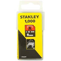 Stanley Light Duty Type-A Staples, Silver