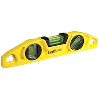 Picture of Stanley Fatmax Torpedo Magnetic Surface Level, 3-Vials, 25 cm