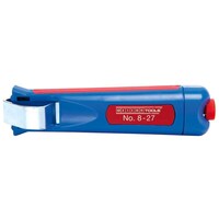 Weicon Cable Knife, No. 8 - 27, Red - Blue