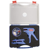 Picture of Weicon Professional Crimp Set With 2 Stripping Tools & Wire End Ferrules