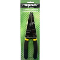 Terminator DIY Tools Heavy Duty Wire Strippers Crimpers, 7Inch, TTWS 231