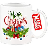 Picture of Mug Morning Christmas Mugs, Merry Christmas Coffee Mugs, Design 1
