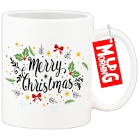 Picture of Mug Morning Christmas Mugs, Merry Christmas Coffee Mugs, Design 8