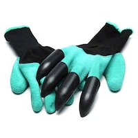 Trb Waterproof Garden Hand Gloves, Green
