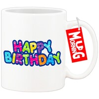 Picture of Mug Morning Happy Birthday Coffee Mug, Design 9