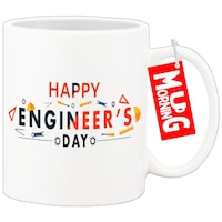 Mug Morning Engineers Day Mug, Happy Engineer's Day Coffee Mug