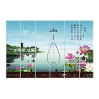Picture of Hridaan Oil Proof Wall Sticker for Kitchen, Multicolour