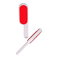 Picture of Hridaan Double-sided Lint Remover Brushes for Clothes, White/red, Pack of 2