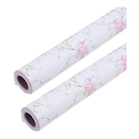 Picture of Hridaan Vintage Floral Design Self Adhesive Wallpaper, 45x600 cm, Pack of 2