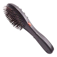 Hridaan Enterprise Magnetic Head Massager Hairbrush, Black