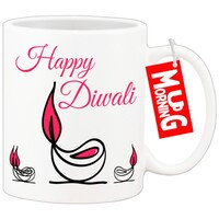 Picture of Mug Morning Diwali Mugs, Happy Diwali Coffee Mugs, Design 9