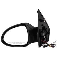 Picture of RMC Left Side Mirror, Tata Indica V2, Black