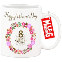 Picture of Mug Morning Womens Day Mug, Happy Women's Day 8Th March, Design 7